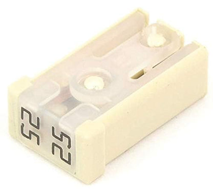 5 pcs Littelfuse 0695025.PXPS Slotted MCASE+ Cartridge Fuse, 25A, 32V, Time Delay